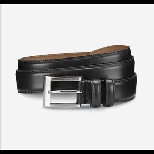 Allen Edmonds Wide Basic Black Belt SZ 38